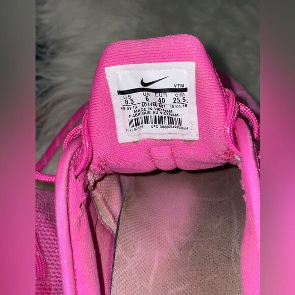 Nike Air Max Women’s Rhinestone Swoosh Pink 8.5 - Picture 10 of 11
